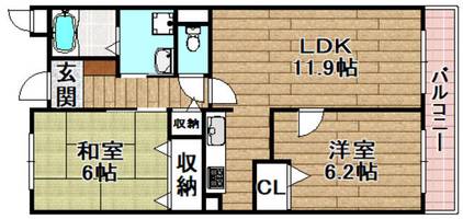 物件の間取り画像