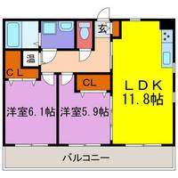 物件の間取り画像