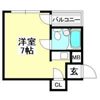 ハイツトレイン401の間取り