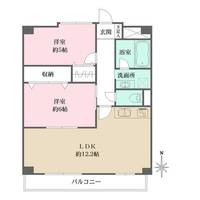 東灘プレイス202の間取り