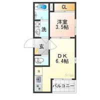 アークヴィラ東野の間取り