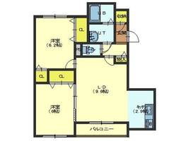 Premier First401の間取り