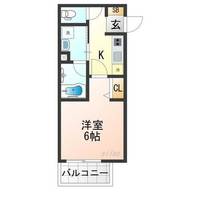 兵庫県尼崎市大庄西町1丁目(アパート)の賃貸物件の間取り