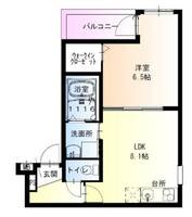 兵庫県西宮市今津野田町(アパート)の賃貸物件の間取り