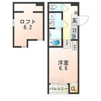 大阪府大阪市城東区鴫野西2丁目(アパート)の賃貸物件の間取り
