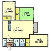 物件の間取り画像