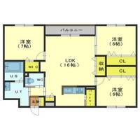 物件の間取り画像