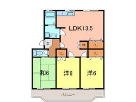 物件の間取り画像