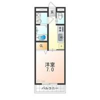 大阪府堺市中区深井中町(アパート)の賃貸物件の間取り