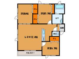 物件の間取り画像