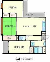 物件の間取り画像