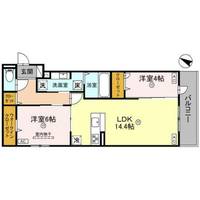 大阪府堺市東区大美野(アパート)の賃貸物件の間取り