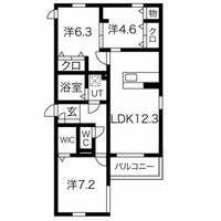 物件の間取り画像