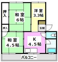物件の間取り画像