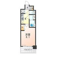 プレサンスTHE KYOTO 東福寺EASTの間取り