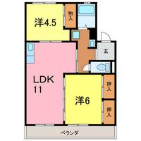 物件の間取り画像