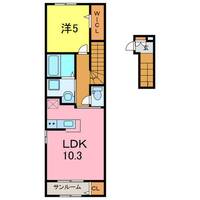 コンフォルト201の間取り