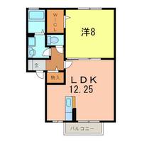 エクレール203の間取り