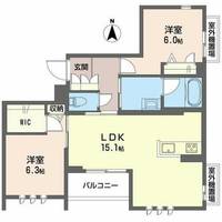 雅0303の間取り