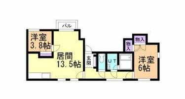 物件の間取り画像