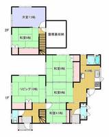 北海道室蘭市母恋南町5丁目(一戸建)の賃貸物件の間取り