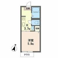 フレグランス神明0102の間取り