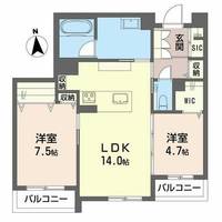 物件の間取り画像
