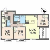 物件の間取り画像