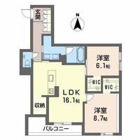 物件の間取り画像