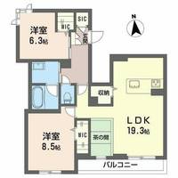 物件の間取り画像