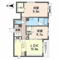 物件の間取り画像