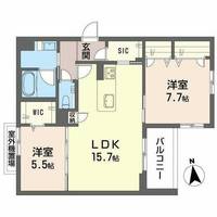 物件の間取り画像
