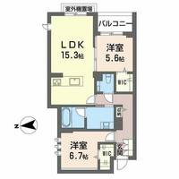 物件の間取り画像