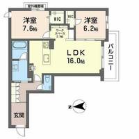 物件の間取り画像