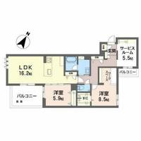 物件の間取り画像