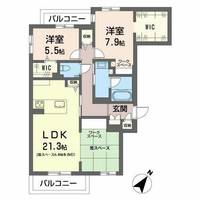 物件の間取り画像