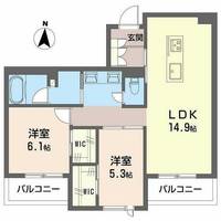 物件の間取り画像
