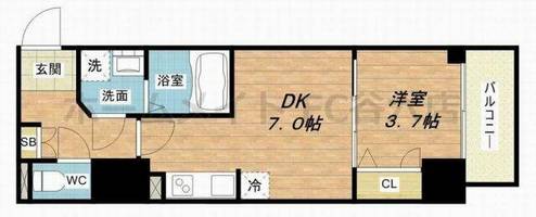 物件の間取り画像