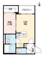 大阪府豊中市原田元町2丁目(アパート)の賃貸物件の間取り
