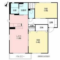 物件の間取り画像