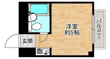 大阪府大阪市旭区新森5丁目(マンション)の賃貸物件の間取り