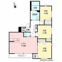 物件の間取り画像