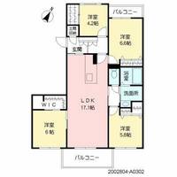 物件の間取り画像