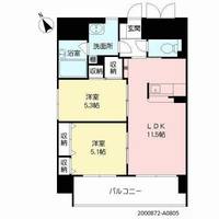 物件の間取り画像