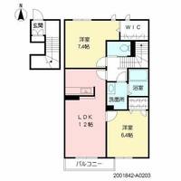 物件の間取り画像