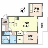 シャーメゾンシエロの間取り