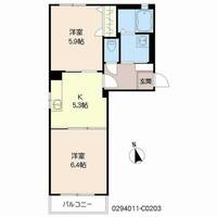 物件の間取り画像