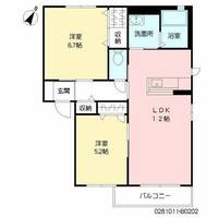 物件の間取り画像