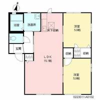 物件の間取り画像