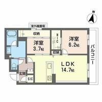 物件の間取り画像